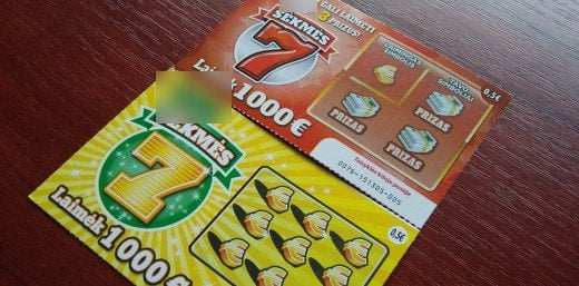 Pasirodė nauja momentinės loterijos „Sėkmės 7 (0,5€)” versija